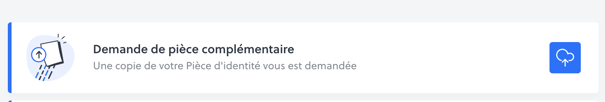 Demande de pièce complémentaire
