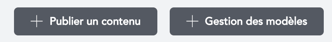 Publier un contenu / Gestion des modèles